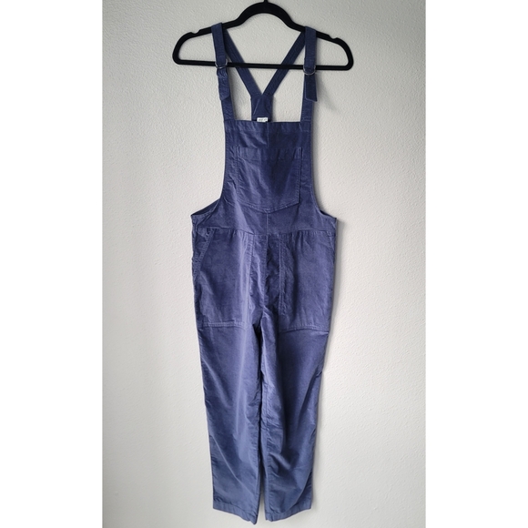 aerie Pants - NWT Aerie Velvet Overalls Size XSmall In Blue